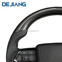 Volant en cuir en fibre de carbone de forme D de haute qualité fourni par l'usine DEJIANG pour Corolla Land Cruiser GR Prado