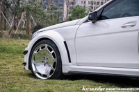 Kit carrosserie Black Series pour W204 C63 Coupé AMG C200 C250 C300 2007-2014 Matériau FRP Ajustement parfait Ajustement testé