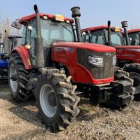 Venta caliente China Tractores usados grandes caballos de fuerza tractores agrícolas pueden combinar todos los implementos a buen precio