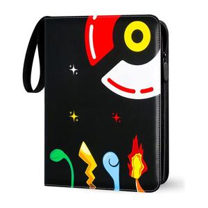 Classeur de cartes Pokémon en gros – Classeur durable multi-cartes TCG en PU avec fermeture éclair, compatible <span class=keywords><strong>Yu</strong></span>-<span class=keywords><strong>Gi</strong></span>-<span class=keywords><strong>Oh</strong></span>, 4/6/7/9/10 pouces - Product Image 4