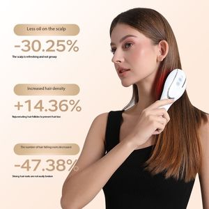 XBH 3-in-1 Hochtemperatur-Haarwuchs-Kamm-Zerstäuber mit zwei Düsen für ätherische Öle Rot-Blau-Licht-Kopfhaut massage geräte Neu - Product Image 2