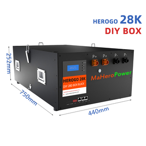 Kits de Baterías Apilables MASON280 de 24V/48V, Cajas de Baterías Lifepo4 de 105Ah, 230Ah, 280Ah con BMS Seplos y Bluetooth - Product Image 2