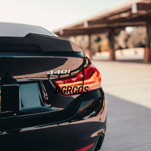 Original para <span class=keywords><strong>BMW</strong></span> 4 Series F36 <span class=keywords><strong>430</strong></span> 435 440 4 puertas Cran <span class=keywords><strong>Coupe</strong></span> PSM fibra de carbono alerón trasero no perforado maletero 2014-2019 - Product Image 5