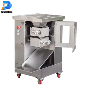 Nueva Máquina Cortadora <span class=keywords><strong>de</strong></span> <span class=keywords><strong>Carne</strong></span> Comercial Totalmente Automática PS con Cuchilla <span class=keywords><strong>de</strong></span> Acero Aleado, Grosor <span class=keywords><strong>de</strong></span> 2.5-15mm, 1 Año <span class=keywords><strong>de</strong></span> Garantía, Desmontable <span class=keywords><strong>para</strong></span> <span class=keywords><strong>Carne</strong></span> <span class=keywords><strong>de</strong></span> Cerdo Congelada - Product Image 1