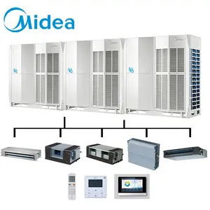 Midea 72hp 50(60)hz 7 niveaux de système de gestion de l'énergie vrf système de climatisation centrale pour magasin d'alimentation
