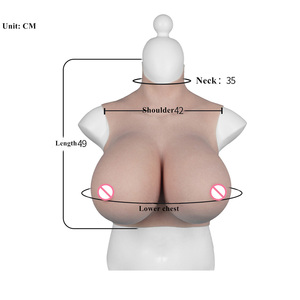 Prótesis <span class=keywords><strong>de</strong></span> Senos <span class=keywords><strong>de</strong></span> Silicona Realistas, Copa S, Pechos Grandes, Tetas Gigantes para Transgénero, Drag Queen, Talla OEM - Product Image 6