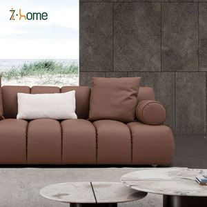 Sofá moderno de terciopelo de lujo en forma de L Wohnzimmer sala de estar Hotel vestíbulo salón ocio combinación muebles hogar conjunto - Product Image 6