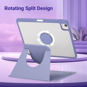 เคสป้องกัน <span class=keywords><strong>iPad</strong></span> แบบแม่เหล็กถอดได้สำหรับ <span class=keywords><strong>Pro</strong></span> 11 พร้อมช่องใส่ดินสอ, 360 °   ปกหนังหมุนได้ วัสดุอะคริลิค M4 - Product Image 4