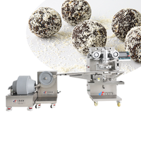 Machine automatique multifonctionnelle haute performance pour la fabrication de boules de dattes, garnie de tahini, en acier inoxydable 304, 220V, commande tactile