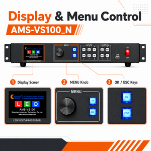Controlador de Video Wall LED VS100 Integrado con Novastar MSD300 V960 V760, Compatible con WIFI, SDI y Control Remoto - Product Image 4