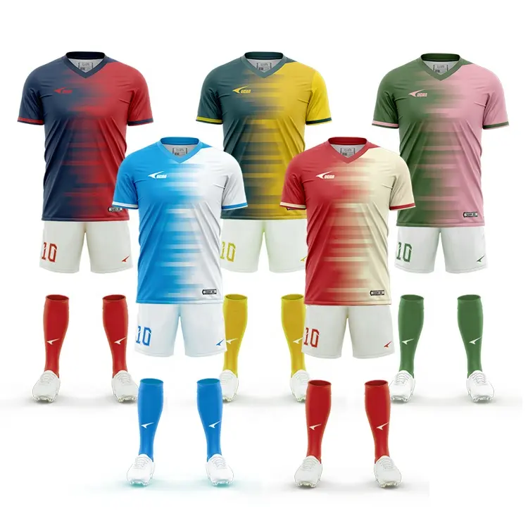 Breathable Football Club Team Jerseys High Quality Custom Soccer Jersey Sport Football Wear Shirts Tops Shorts
