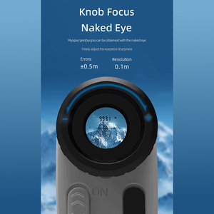 Appareil de mesure de <span class=keywords><strong>distance</strong></span> laser industriel de haute précision de 600m pour la formation de golf en plein air et le télémètre de chasse - Product Image 4