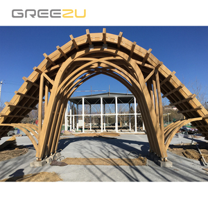 <span class=keywords><strong>Modular</strong></span> Gỗ Cấu Trúc Tre Khung Nhà Không Thấm Nước Màu Xanh Lá Cây Nhà Với Tre Chùm Gỗ Cái Nhìn Tấm Cho Bên Ngoài Xây Dựng - Product Image 1