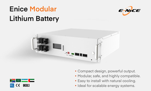 E-Nice 48V 51.2V 100Ah 200Ah Telecom Solar <b>Battery</b> <b>Backup</b> Power <b>Battery</b> Lithium Ion Telecom Base Station <b>Battery</b> - Product Image 5