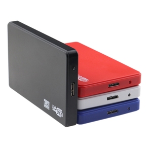 Plastic External Hard Drive Enclosure <strong>Case</strong> 2.5 Inch <strong>Case</strong> Box SATA to USB 3.0 HDD <strong>Computer</strong> Black <strong>Color</strong> Box OEM ABS Plastic Stock