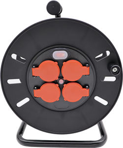 Fabrication professionnelle française type 4 sortie 250V 16A câble d'enrouleur cordons d'alimentation et rallonges - Product Image 3