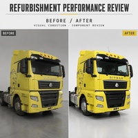 Camion tracteur Sitrak C7H 6x4 Euro 4 d'occasion vérifié avec moteur à couple élevé pour le transport transfrontalier SITRAK CH7 6*4 /4*2