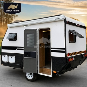 Promotion : Remorque de camping tout-terrain la plus populaire à petit <span class=keywords><strong>prix</strong></span> avec porte-bagages à vendre - Product Image 1