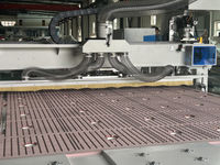 HAUSSER HSR2128A Mesin Router Kayu CNC ATC Otomatis Penuh 2100x2800mm untuk Pembuatan Lemari