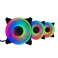 Refroidisseur de CPU d'usine JNP, système d'eau, boîtier d'alimentation, armoire d'ordinateur, ventilateur de refroidissement de jeu pour PC