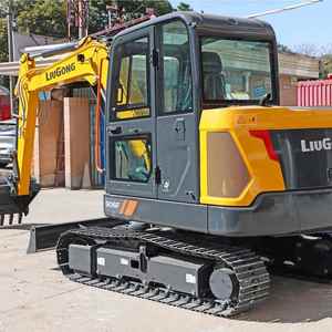Mini-excavatrice sur chenilles Liugong 906F 6 tonnes à prix avantageux, excavatrice hydraulique pour travaux de terrassement - Product Image 2