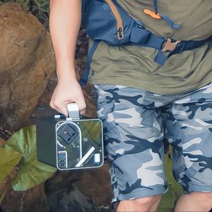 Station d'alimentation portable pour le camping en plein air, 400W 220V, batterie externe mobile pour l'extérieur - Product Image 4