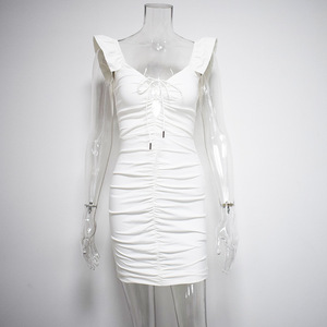 Summer New Fashion Design <strong>Plus</strong> <strong>Size</strong> <strong>Women</strong> <strong>Dress</strong> <strong>White</strong> Clothing <strong>Dress</strong> Sexy Bodycon <strong>Dress</strong> - Product Image 4