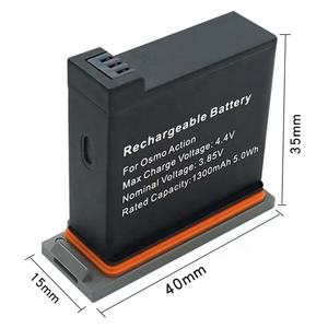 Batterie neuve de qualité OEM AB1 pour caméra DJI OSMO <span class=keywords><strong>Action</strong></span>, remplacement, 3.85V 1300mAh 5WH - Product Image 4