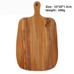 Acacia Solid Wood Cutting Board Eco-Style Portable Fruit and Cheese Board for Outdoor <b>Camping</b> Grade Quality - Product Image 2