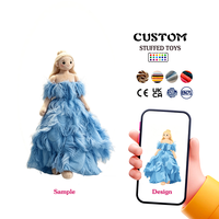 Poupée en peluche personnalisée, nouvelle, fille aux cheveux bruns, vente directe d'usine, poupée de haute qualité et très réalistes, jouet en peluche personnalisé