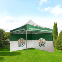 Chine Fabricant 3x3 3x6 Logo personnalisé Auvent Salon Tente Gazebo Pop up Cadre en aluminium 10x20 10x10 Impression personnalisée Auvent Tente