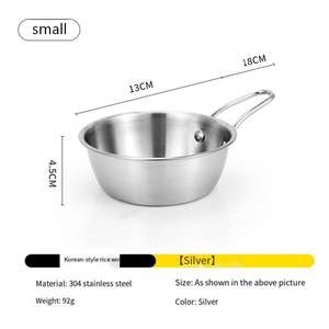 ชามข้าวสแตนเลส 304 พร้อมที่จับสำหรับตั้งแคมป์กลางแจ้งเดินป่าแก้วเดินทางทนทานทนความร้อนภาชนะใส่เครื่องดื่มแบบพกพา - Product Image 5