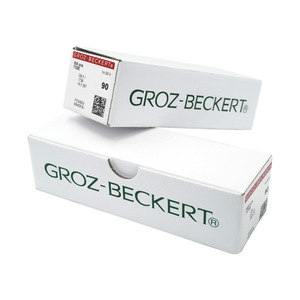 Aiguilles pour machine à coudre Groz-Beckert GB 100 plaquées titane pour machines informatisées à plat - Product Image 2