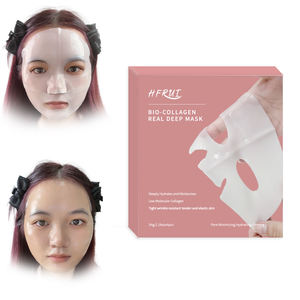 Prodotti di bellezza personalizzati a marchio proprio in <span class=keywords><strong>silicone</strong></span> per la cura della pelle viso profondo maschera di collagene biodegradabile - Product Image 1