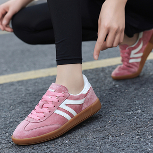 <span class=keywords><strong>Sneakers</strong></span> Casual in <span class=keywords><strong>Pelle</strong></span> da <span class=keywords><strong>Donna</strong></span>, <span class=keywords><strong>Sneakers</strong></span> Retrò da Uomo, Scarpe da Passeggio Traspiranti Antiscivolo alla Moda - Product Image 6