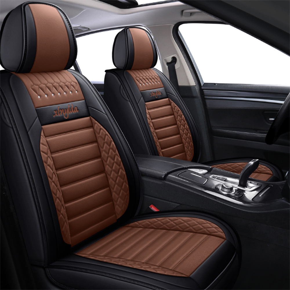 Fundas Universales Para Asientos De Citroën Berlingo I, II, III - Pack 2 Asientos Delanteros Con Reposacabezas, Terciopelo Y Poliéster