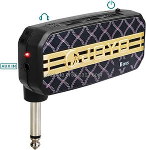 JOYO JA-03 <strong>Bass</strong> Guitar Headphone Amp Bassist Pocket Mini <strong>Practice</strong> <strong>Amplifier</strong> With Headphone Output - Product Image 3
