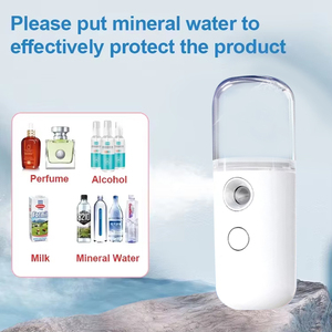 Portatile Wireless Mini Spray elettrico Nano Spray <span class=keywords><strong>per</strong></span> il <span class=keywords><strong>viso</strong></span> a <span class=keywords><strong>vapore</strong></span> con nebbia fredda purificazione dell'aria <span class=keywords><strong>per</strong></span> camera da letto idratante - Product Image 2