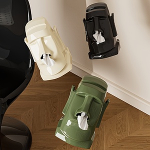 1 pièce Boîte à mouchoirs domestique, support pour écouteurs en pierre, support de rangement pour lunettes de soleil, objet décoratif de bureau, boîte à serviettes - Product Image 2