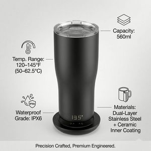 Coffret Cadeau d'Entreprise Personnalisé pour Noël, Ensemble Cadeau Exécutif de Bureau Écologique pour Clients 2026, Tasse à Café Chauffante <span class=keywords><strong>USB</strong></span> pour Médecins - Product Image 3
