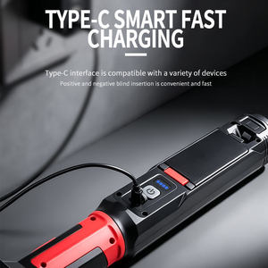 Lampada da Lavoro Portatile COB <span class=keywords><strong>2</strong></span> in 1 Super Luminosa, Luce d'Ispezione Magnetica per Riparazione Auto a 360° °    Rotazione per Soccorso d'Emergenza - Product Image 3