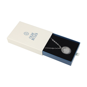 <strong>Cheap</strong> Price White Cardboard Necklace <strong>Box</strong> Custom Unique Necklace Jewelry Packaging <strong>Box</strong> - Product Image 2