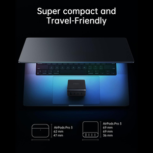 <span class=keywords><strong>Chargeur</strong></span> Super Rapide GaN <span class=keywords><strong>140W</strong></span>, Multi-Ports USB-C PD QC3.0 PPS, pour iPhone Mac Samsung Prise UK Fournisseur d'Usine Vente en Gros OEM ODM - Product Image 5