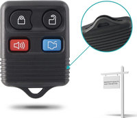 Untuk Remote Mobil Ford Keyless Smart Key untuk Edge Escape Explorer Windstar 4 Tombol 315MHZ Aksesori Kendaraan