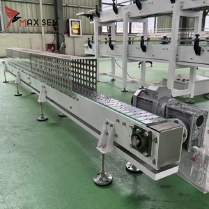 Maxsen fabrika özelleştirilmiş paslanmaz çelik masa bira konveyör için üst zincir konveyör sistemi - Product Image 5