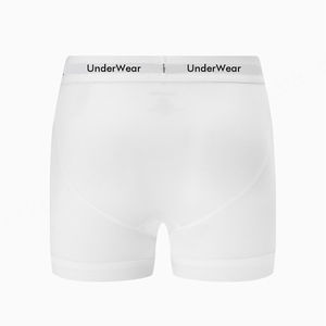 Calzoncillos bóxer para hombre más nuevos de alta calidad, ropa interior de lujo, Color liso suave, comodidad, Calzoncillos Bóxer largos de tiro medio - Product Image 6