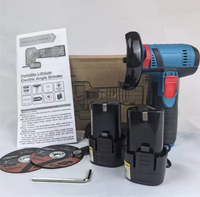 Mini-meuleuse d'angle sans fil 12V 16V industrielle pour bricolage, découpe et polissage avec gâchette
