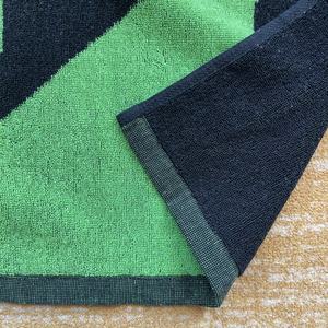 <span class=keywords><strong>Serviette</strong></span> de sport de qualité supérieure en tissu éponge teint en fil Jacquard <span class=keywords><strong>Serviette</strong></span> de sport en coton noir avec logo personnalisé - Product Image 6
