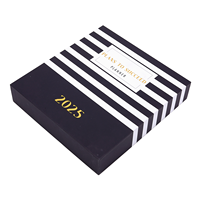 Carnet de notes A5 Life Journal à couverture rigide personnalisée 2025 2026 Impression de cahiers de planificateur mignons pour les étudiants