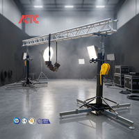 Soporte de Elevación Plegable Portátil de Hierro para Exteriores con Manivela, 6M, para Altavoces Line Array, Capacidad de Carga 1000kg